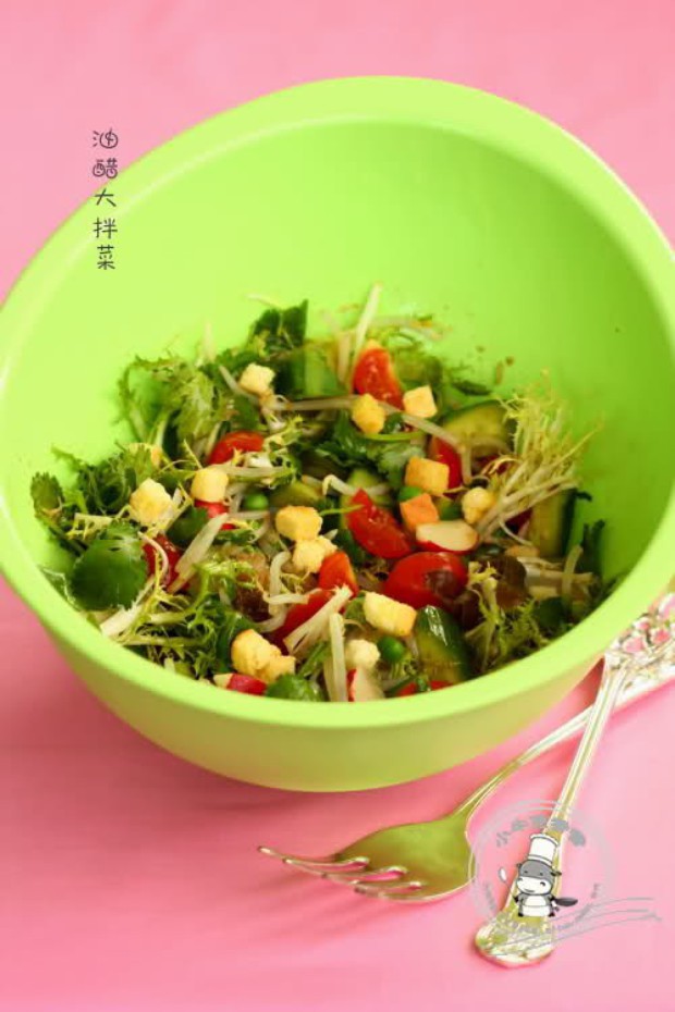 油醋大拌菜的做法