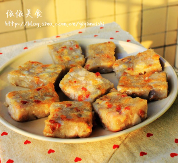 滋味芋头糕的做法