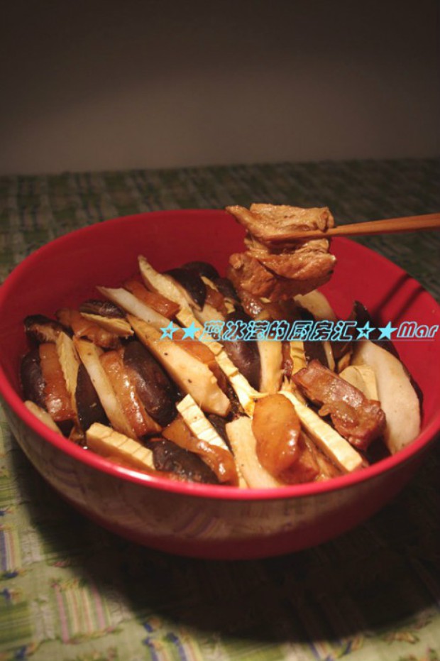 什锦笋蒸肉的做法