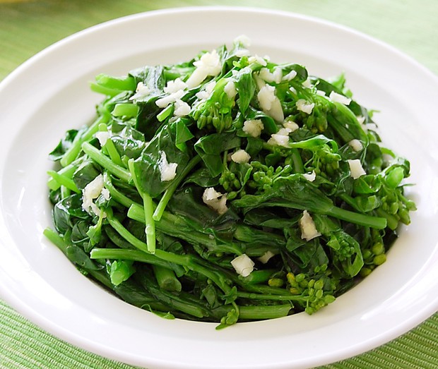蒜蓉油菜苔的做法