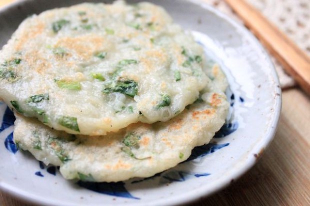 萝卜丝空心菜饼的做法