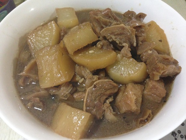 萝卜牛腩煲(无柱候酱无高压锅无沙煲版)的做法