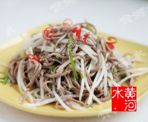 掐菜爆腰丝的做法