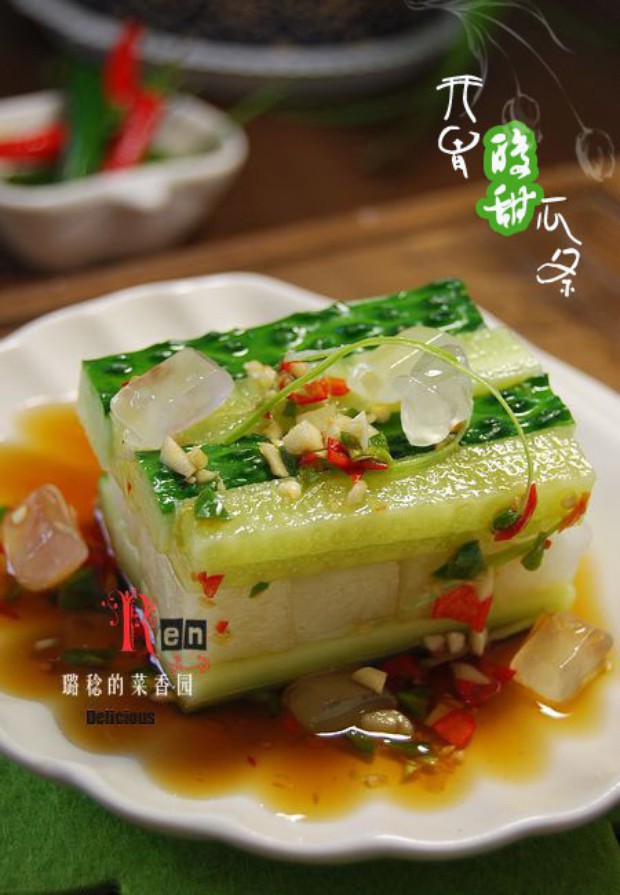 酸甜开胃瓜条的做法