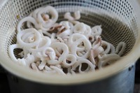 潮州酸菜爆鲜鱿的做法步骤1