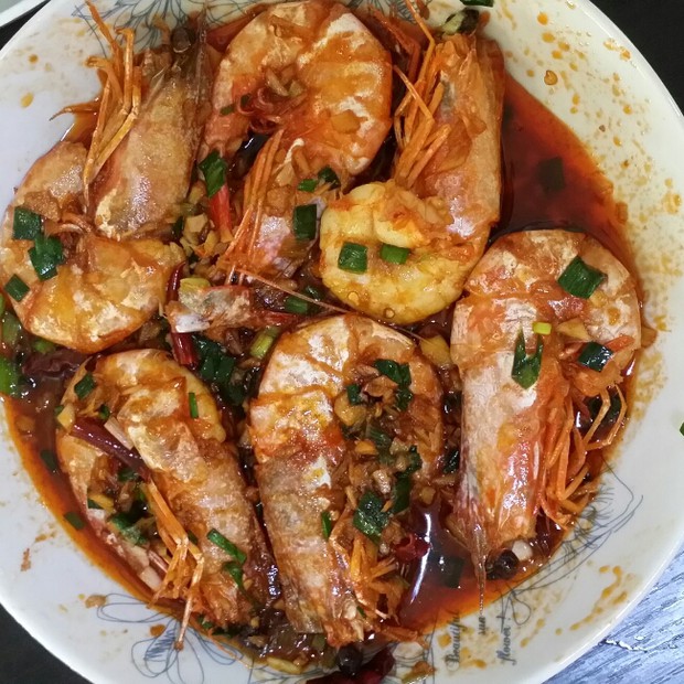 油焖大虾的做法