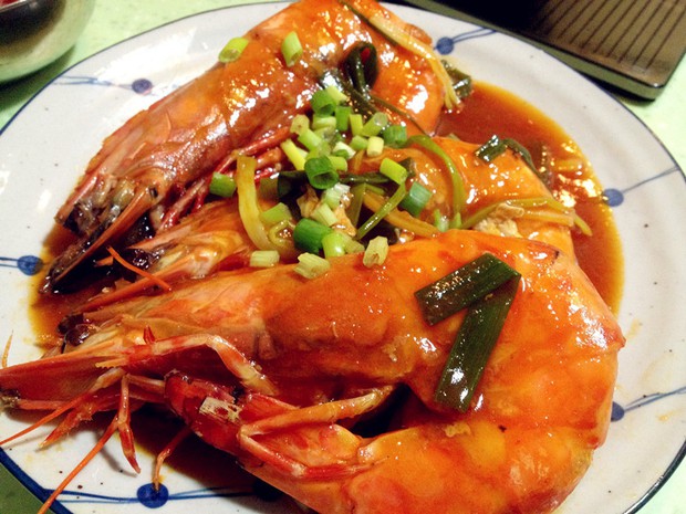 蒜蓉番茄大虾(麦当劳酱料版)的做法