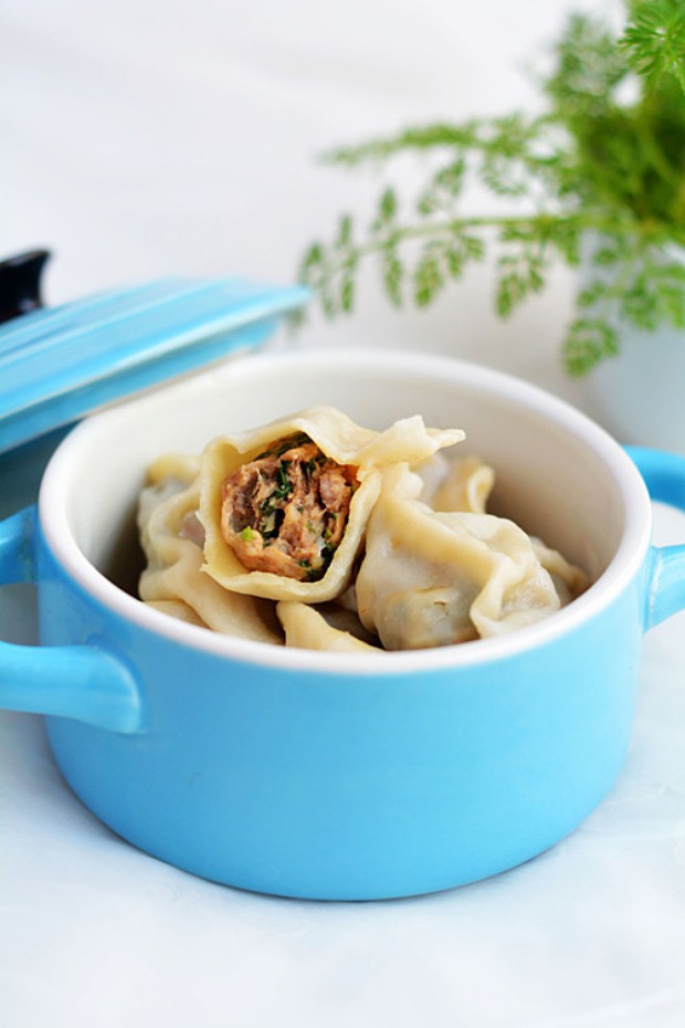 三月野菜香——荠菜饺子的做法