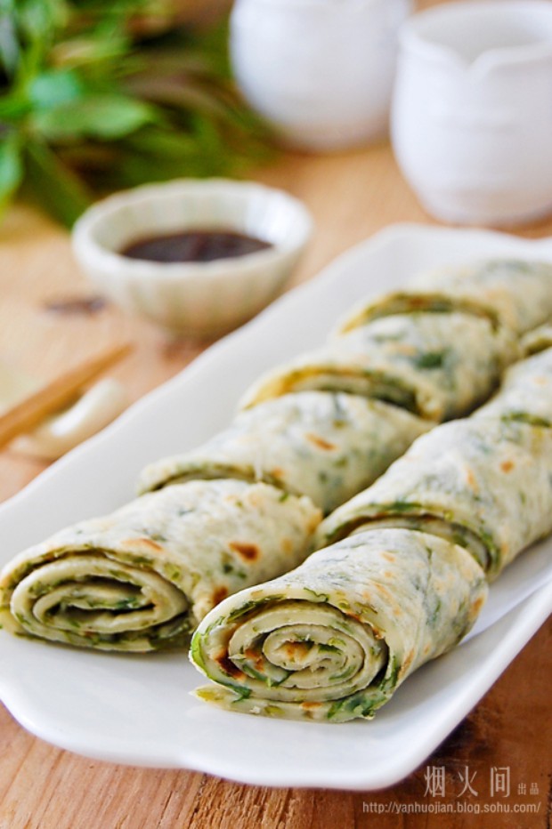 香椿芽鸡蛋煎饼的做法