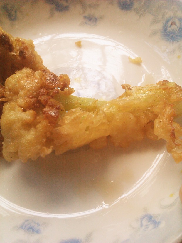 炸花椰菜的做法