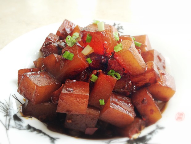 豆豆酱烧萝卜的做法