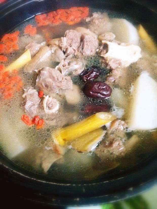 羊肉炖萝卜火锅(附蘸酱图解)的做法