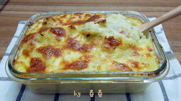 芝士焗土豆的做法
