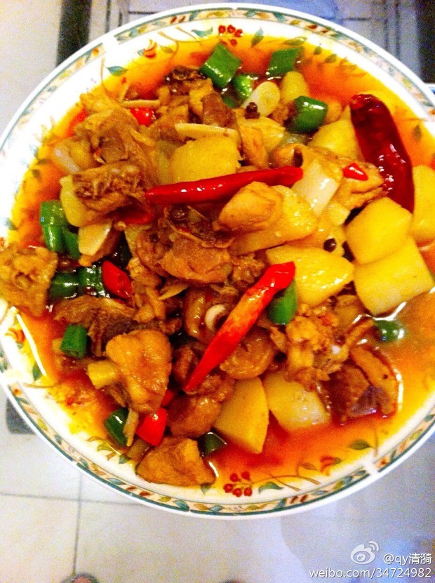 大盘鸡的做法