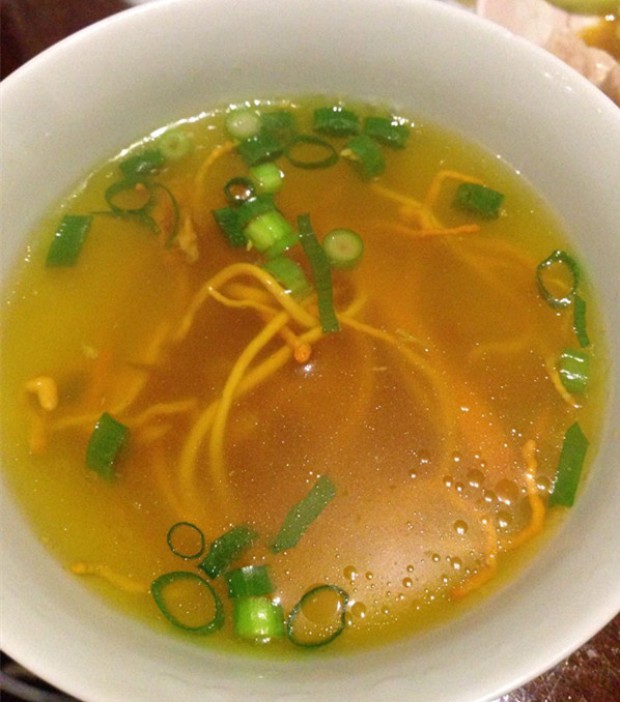 虫草花鸡汤的做法