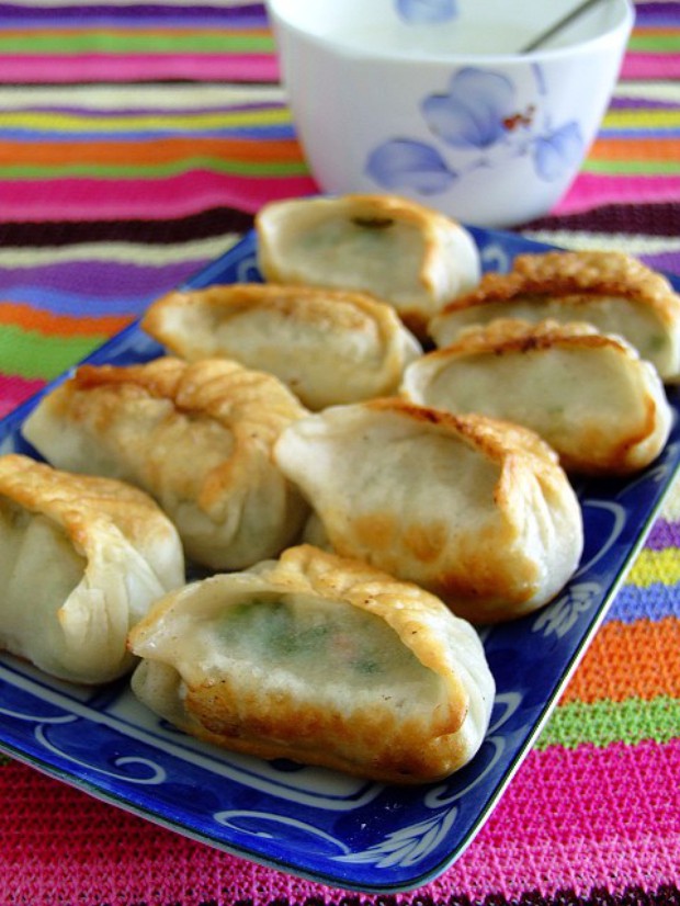 广式韭菜煎饺的做法