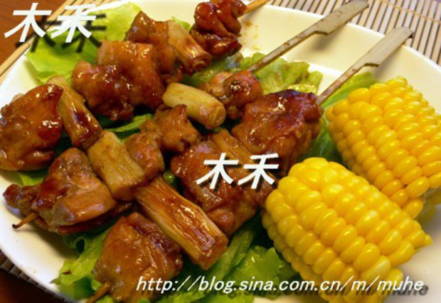 日式鸡肉串的做法