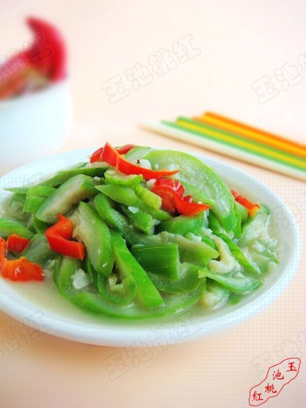蒜蓉丝瓜的做法