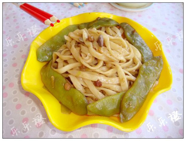 豆角焖面的做法
