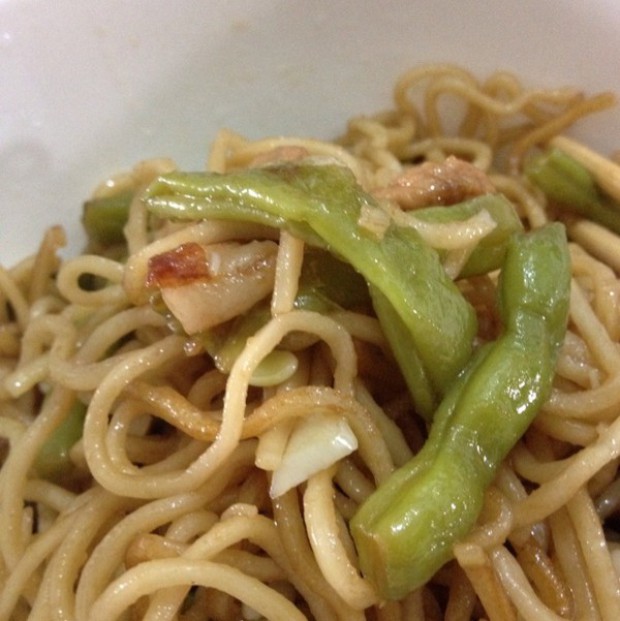 豆角焖面的做法