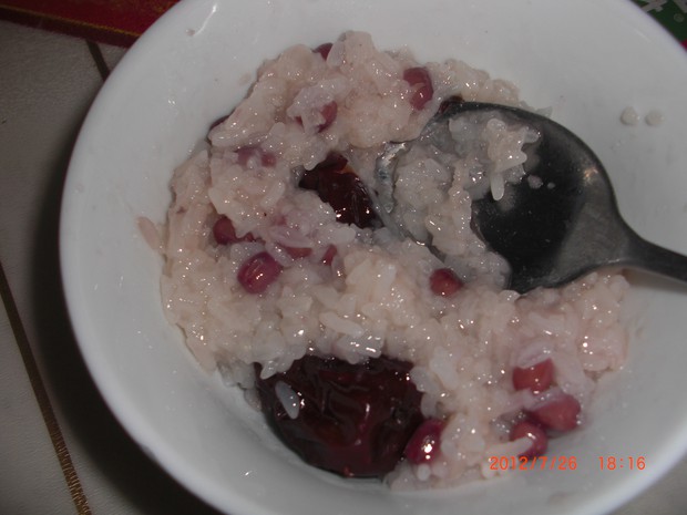 糯米红豆饭的做法