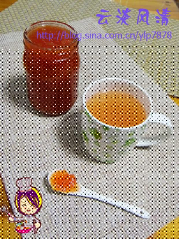 蜂蜜红柚茶的做法