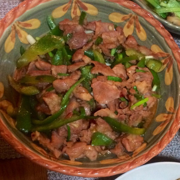 农家小炒肉的做法