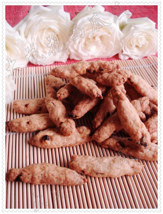 红辣椒饼干的做法