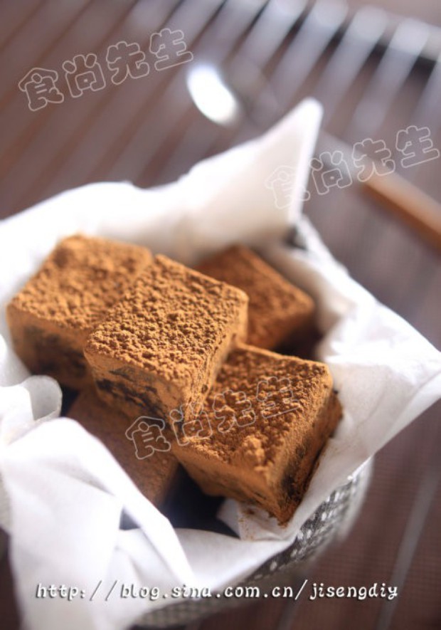 松露巧克力月饼的做法