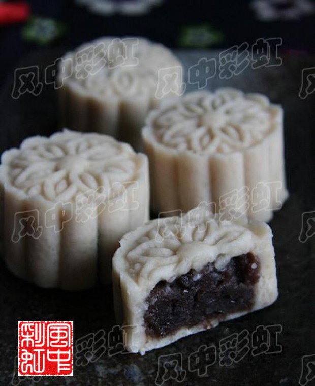 豆沙芸豆月饼的做法