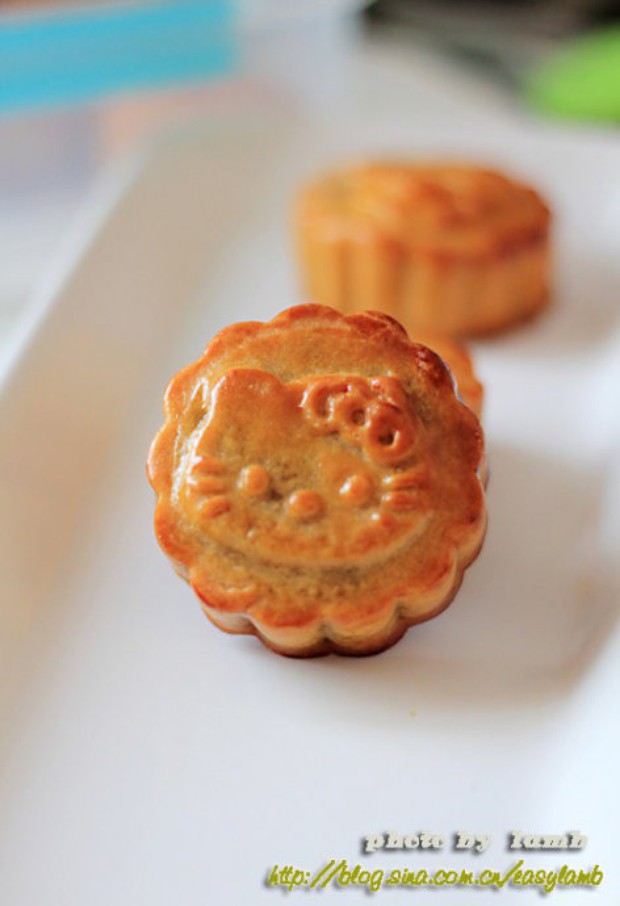 卡通版广式月饼的做法