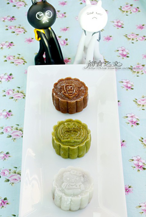冰皮蔓越莓月饼的做法