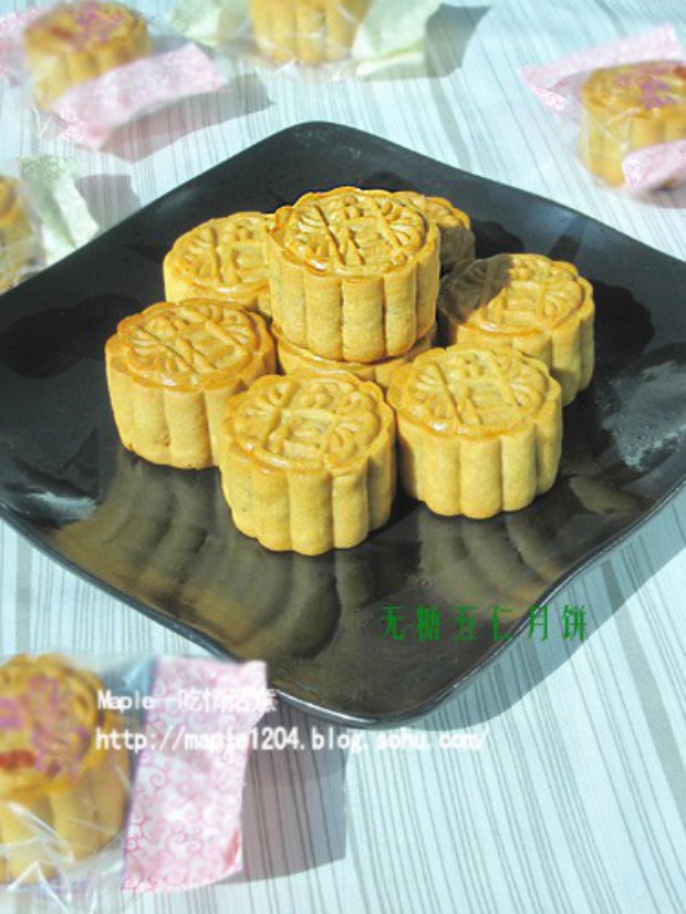 无糖五仁月饼的做法
