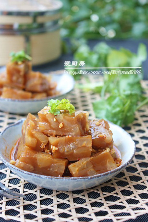 肉皮冻的做法