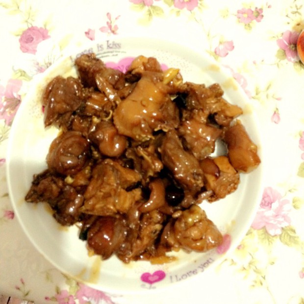 红烧鸡肉(懒人版)的做法