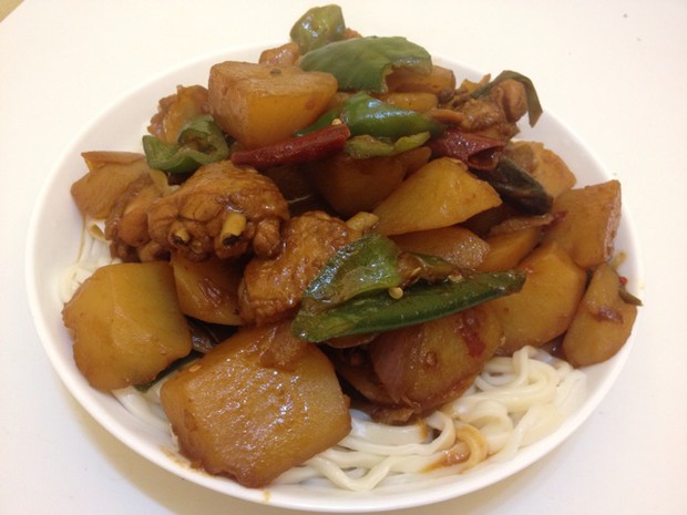 大盘鸡的做法