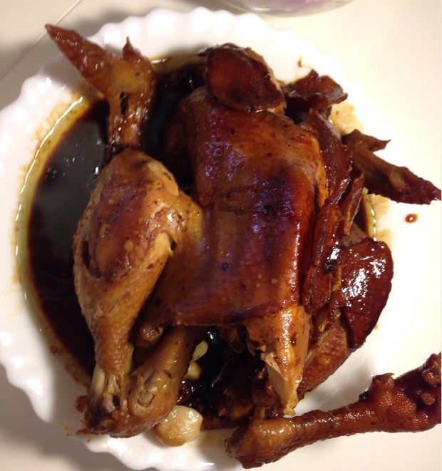 美味电饭煲烤鸡的做法