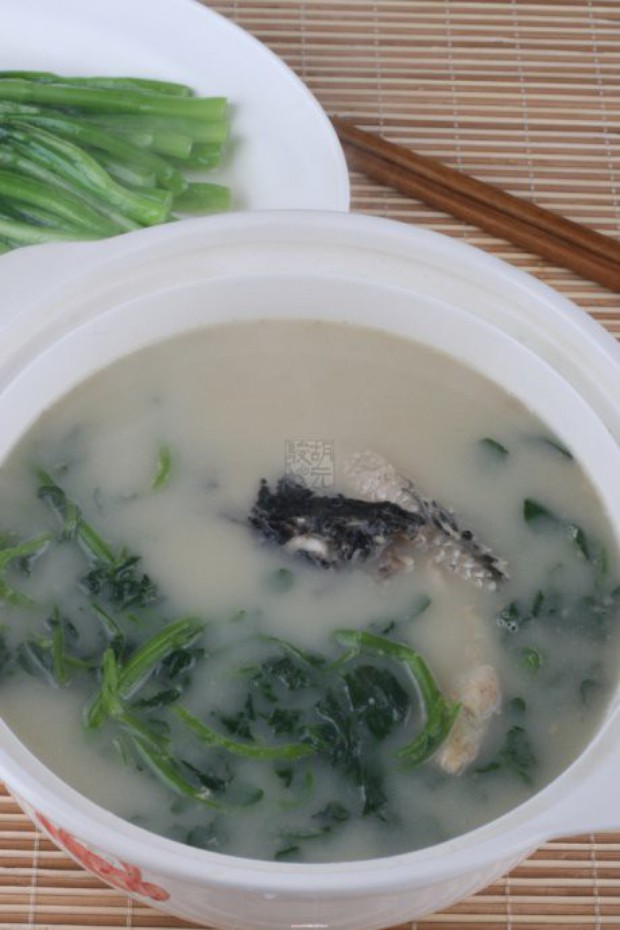 西洋菜煲生鱼的做法