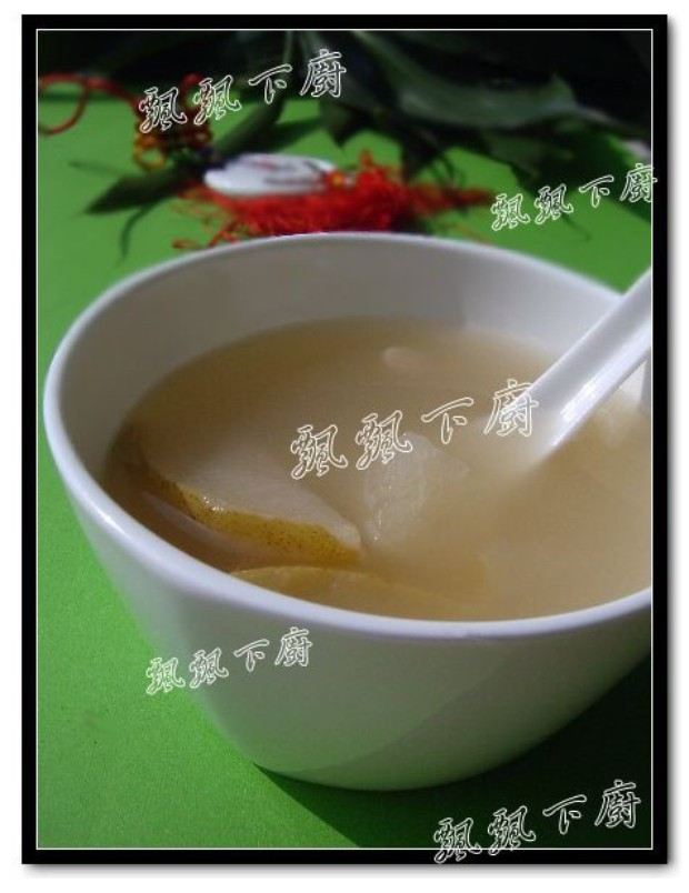 南北杏雪梨煲猪展的做法