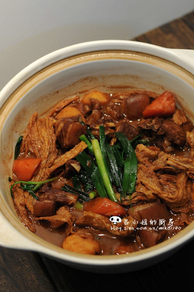 暖身广式羊肉煲的做法