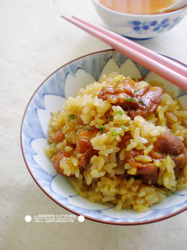 糯米鸡饭的做法
