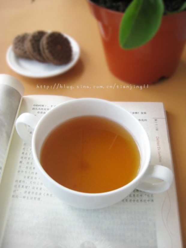 舒肝补血茶的做法