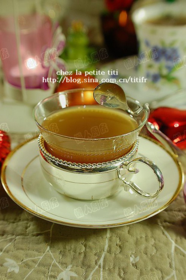 香茅桂圆茶的做法