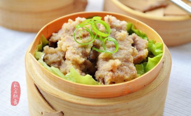 粉蒸牛肉片的做法