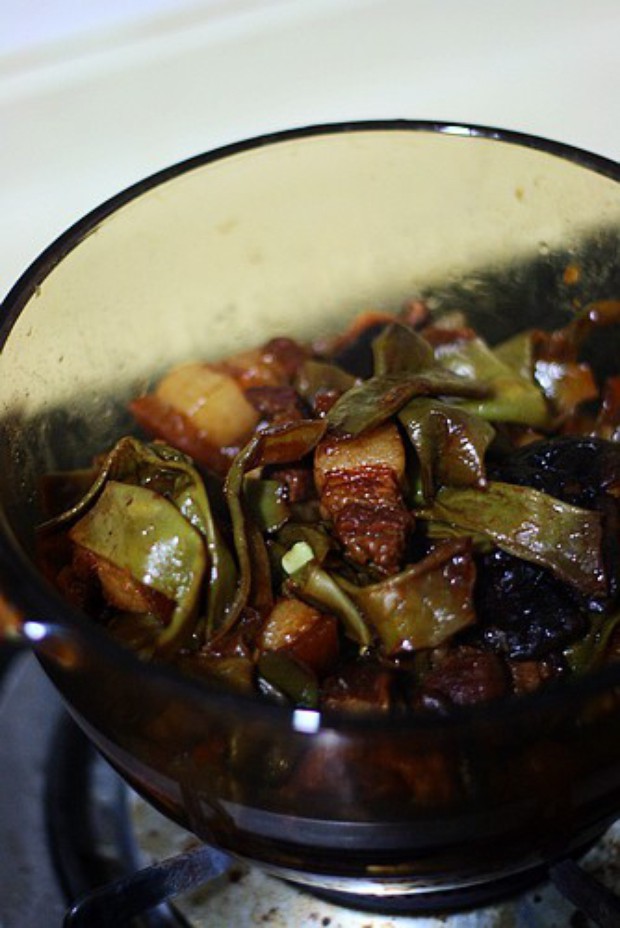 豆角红烧肉的做法
