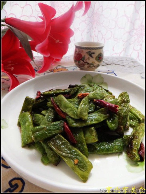 干煸豆角的做法