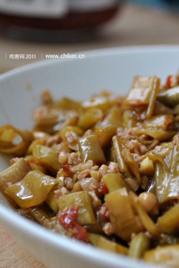 超简版酸豆角的做法