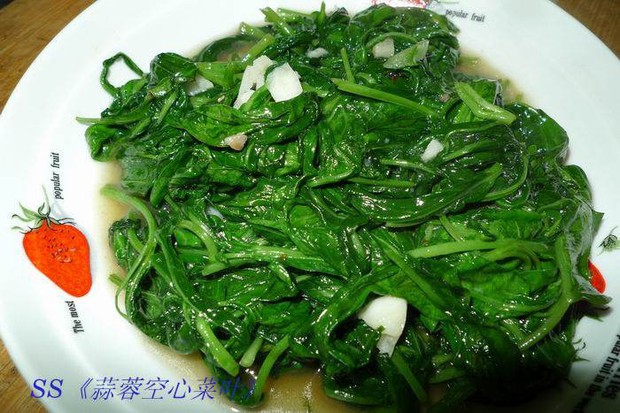 蒜蓉空心菜的做法
