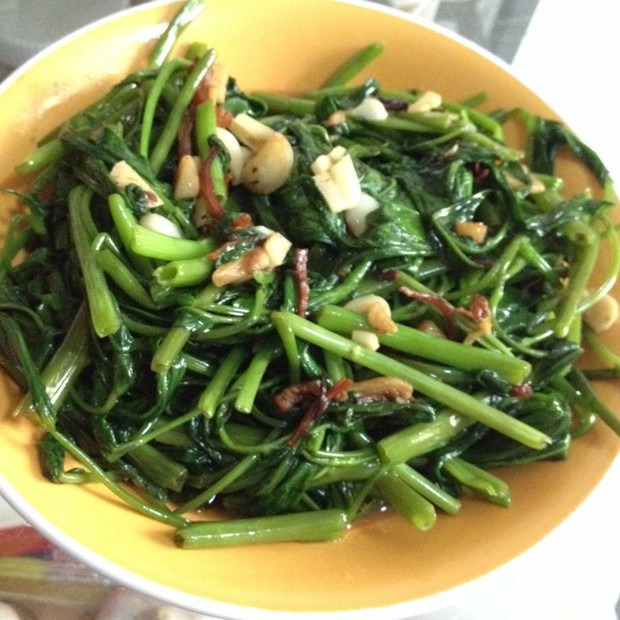 XO酱炒空心菜的做法