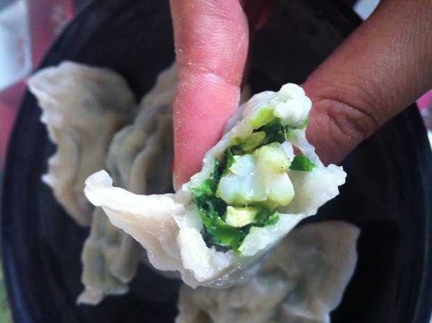 鲜虾韭菜鸡蛋饺子(超详细)的做法